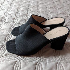 Stuart Weitzman Open Toed Slide Heels